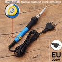 Portable Soldering Iron 60W Adjustable Temperature 200-450 Electric Solder Iron Mini Welding Repairing Tools