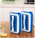 Ice hockey pot two-in-one ice tray mold kettle ice maker storage box refrigerator frozen ice bag