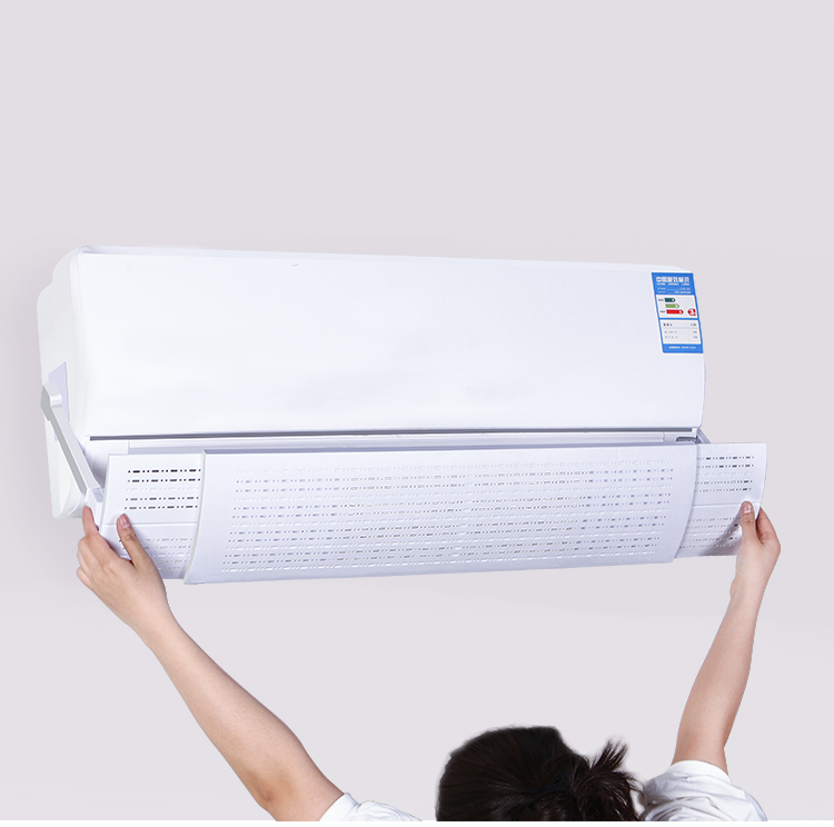 Air conditioner deflector windshield anti-direct blowing wall-mounted air-conditioning confinement