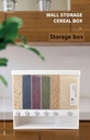 10Kg Sealed Rice Storage Box Cereal Grain Container Wall Mount Dry Food Dispenser Grain Storage Jar Kitchen Storage Organizer