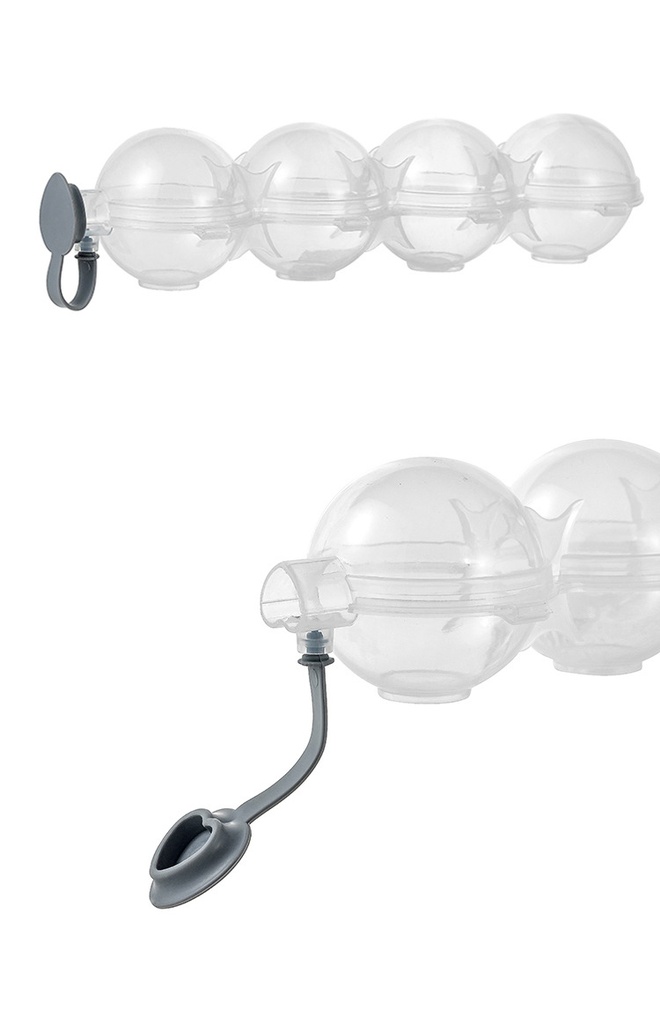 4-hole round ice tray mold ice maker