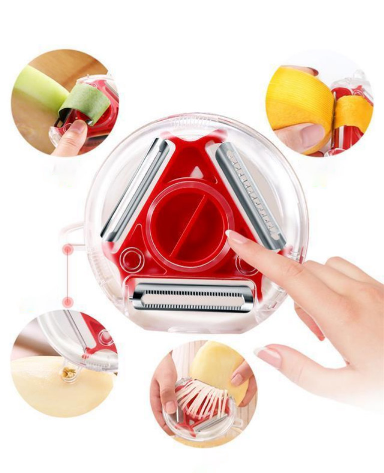 3In1 Multifunction Kitchen Tools Fruit and Vegetable Peeler