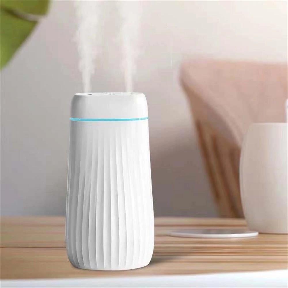 1L large-capacity double-spray Humidifier              works quietly with low noise. The upward mist