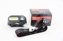 Double Light Rechargeable Induction Sensor Headlight Power by 18650 Battery