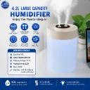 4.2L Humidifier Double Spray Mist Maker Aromatherapy Essential Oil Diffuser
