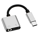 Z02 2-in-1 Type-C to 3.5mm aluminum alloy Adapter
