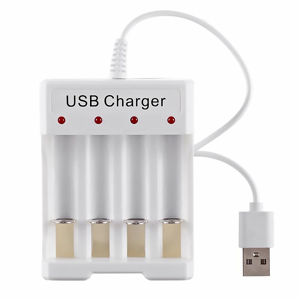 4 Slots Smart Battery Charger AA/AAA Independent Battery Charger