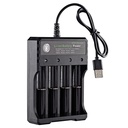 BmaX 4 Slots Battery Charger Intelligent Fast LED Indicator USB 10440 14500 16340 16650 14650 18350 18500 18650 Rechargeable
