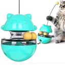 interactive Cat Toys Funny Pet Tumbler Leakage Food Ball Food Container Dispenser Cat Self Teaser Stick ball