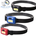 Mini COB LED Headlamp 3 Modes Waterproof Headlights