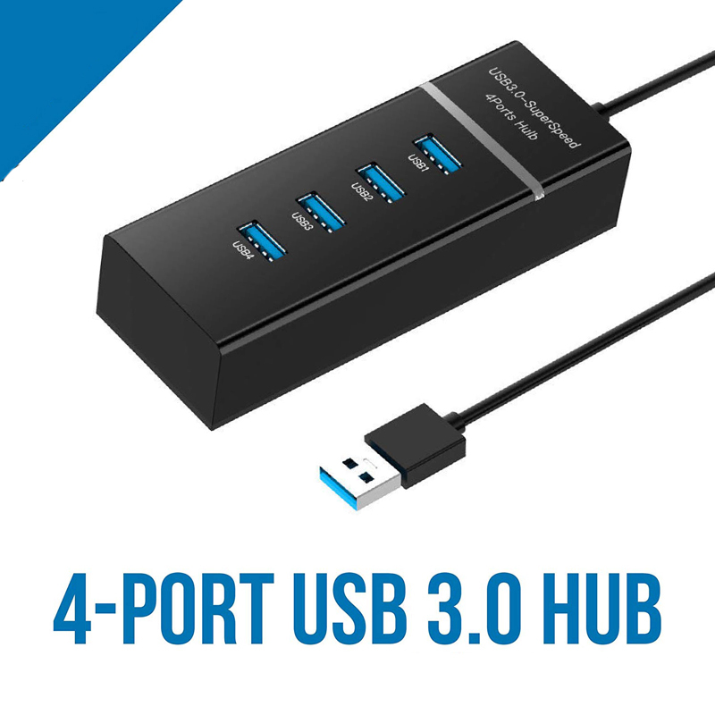 Usb3.0 Hub 4-Port High-Speed USB Splitter