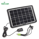 CCLAMP  6w voltage stabilized solar panel power bank mobile phone charging