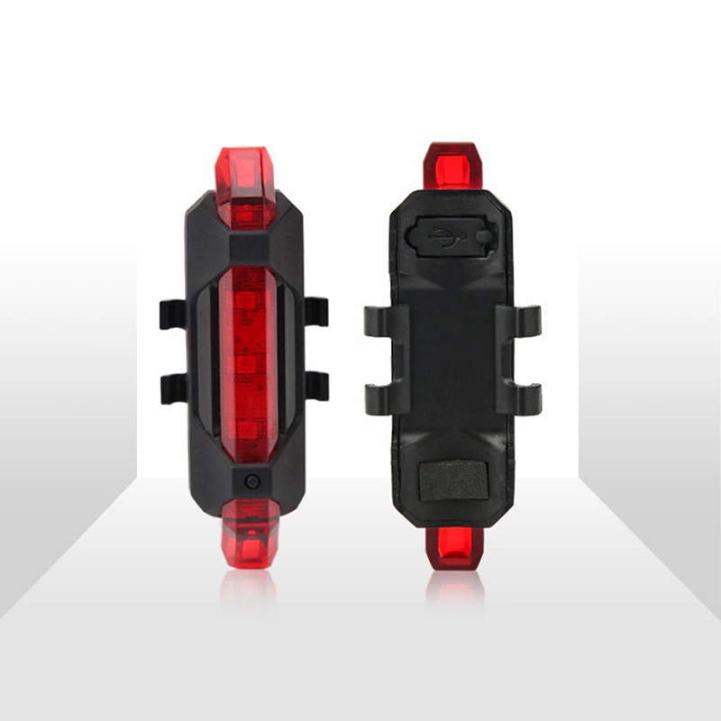 Rechargeable USB LED Bicycle Tail Light