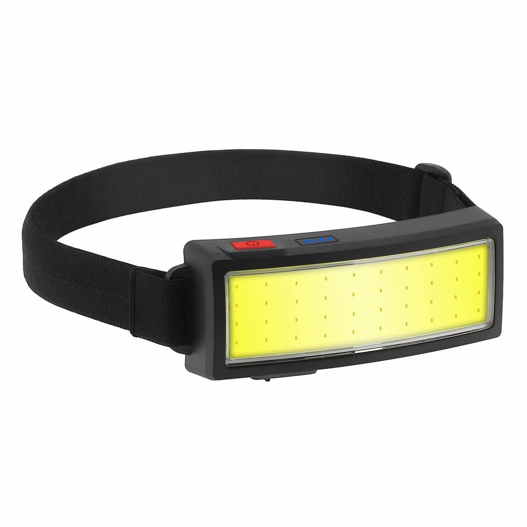 COB LED Headlight With Built-in Battery Flashlight USB Rechargeable Head lamp