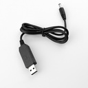USB power boost line DC 5V to DC 9V Step UP Module USB Converter Adapter Cable 2.1x5.5mm Plug