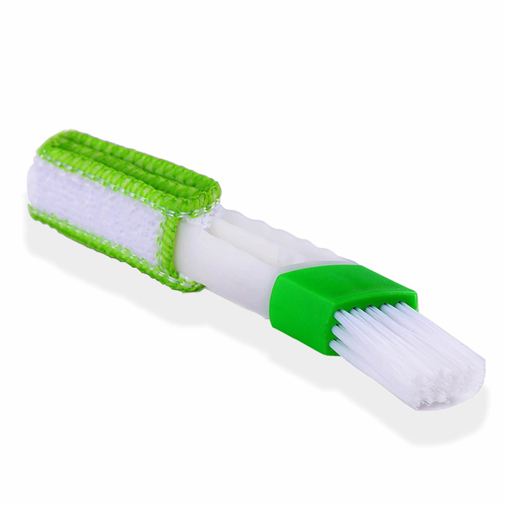 Automobile air-conditioning outlet double angel car interior trim and dust cleaning brush tool clean vehicle gap