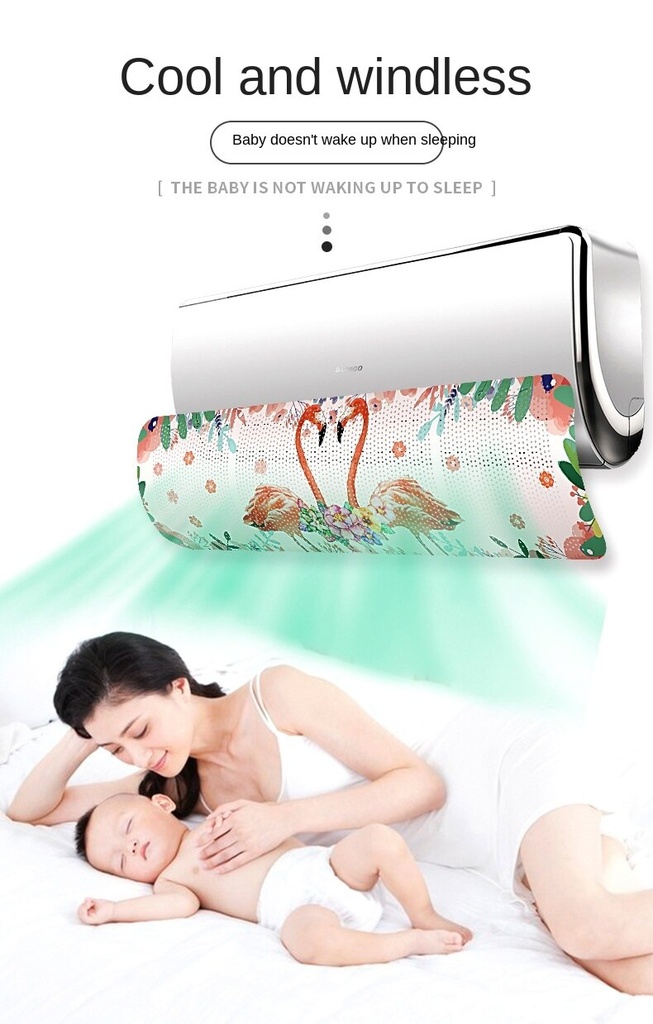 Air conditioning wind deflector household ventilation breathable cover the wind guide plate