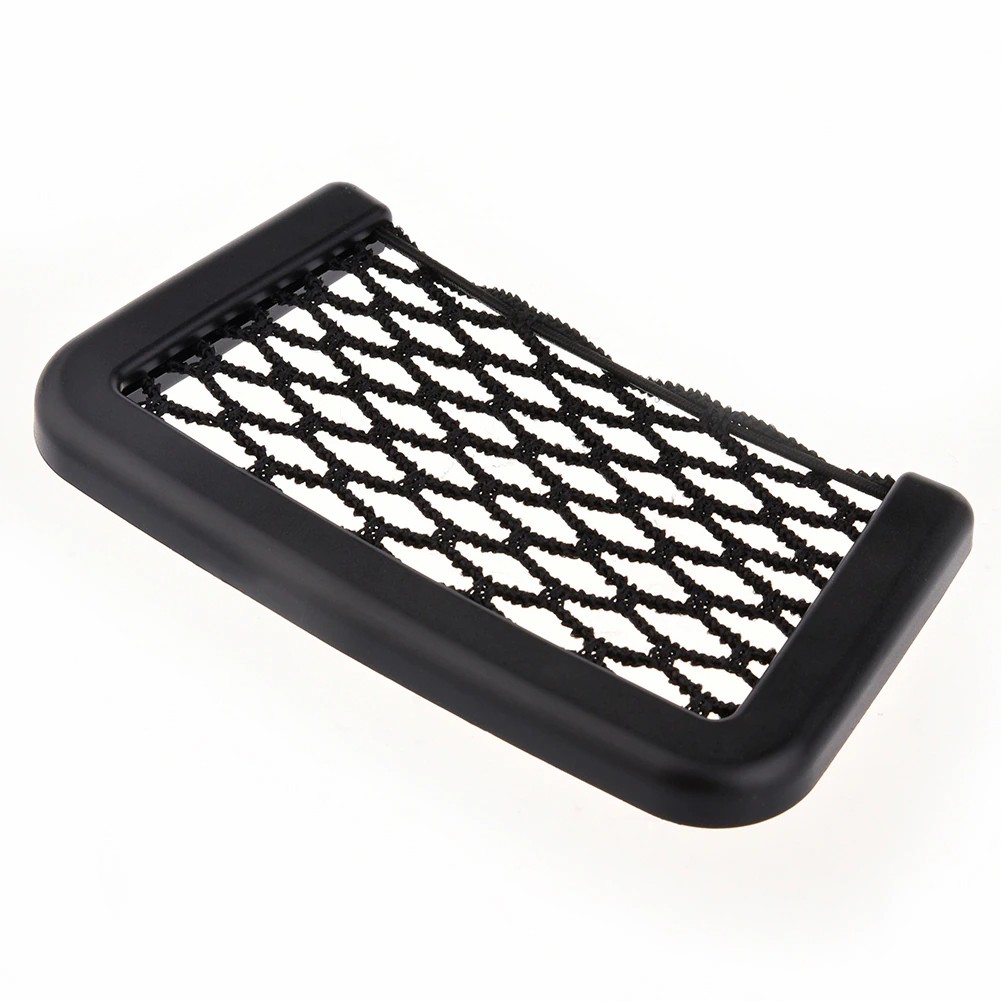 Auto Seat Side Interior Back Sundries Pocket Mesh Storage Bag Phone Net Pocket Holder Car Storage Bag