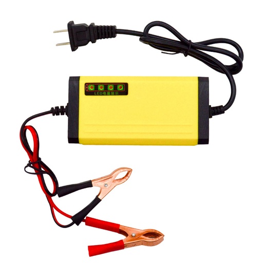 Intelligent pulse 12V 8-20AH lead-acid battery motorcycle battery charger