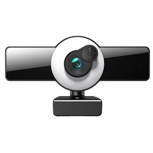 1080P Autofocus Web Camera With Microphone USB Led Fill Light Mini Cam
