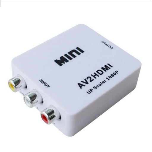 HD 1080P RCA AV To HDMI-compatible Composite Adapter Converter