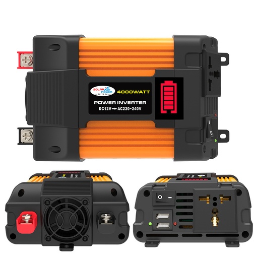 300W Car Power Inverter Modified Sine Wave Dual USB DC 12V to AC 220V Voltage Transformer Power Inverter Converter Adapter