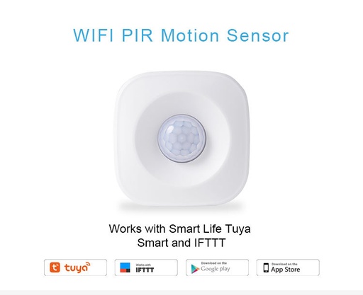Tuya WIFI Smart PIR Motion Movement Sensor Smart Life APP Home