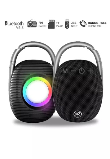 SONICGEAR SONICGO! CLIPZ | PORTABLE WIRELESS SPEAKER | BLUETOOTH V5.3