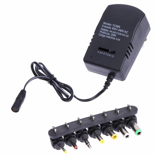 30W adjustable multi-function switching power supply 3-12V 3A voltage adjustable voltage power supply adapter