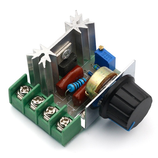 2000W 220V thyristor high-power electronic voltage regulator, dimming, speed regulation, temperature regulation, high reliability version