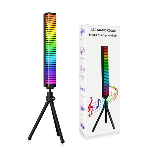 Smart RGB Led Night Light with Bluetooth APP Control Music Rhythm Lights Backlight for Gaming TV Room Decoration