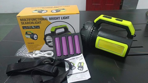 P50 strong light searchlight Type-C charging outdoor high-power detachable 4*18650 battery LED portable lamp