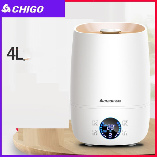 CHIGO ZG-512 Air Humidifier Smart Touch Silent Aromatherapy Timing Antibacterial 4L Large Capacity