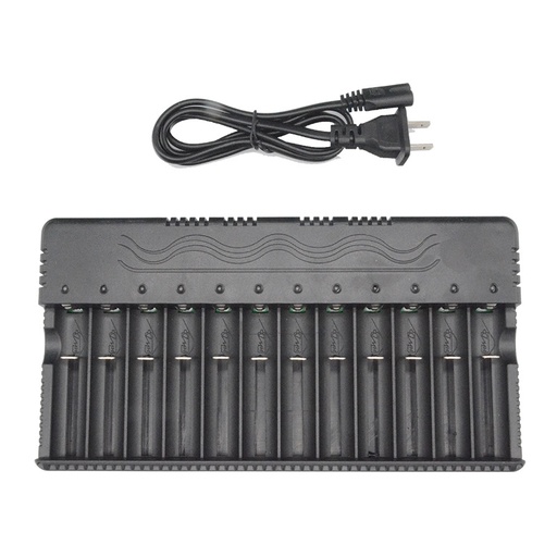 12 Slot Smart Battery Charger 18650 Lithium Battery Charger
