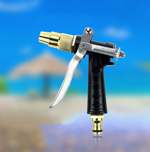 High Pressure Auto Car Washing Water Spray Garden Copper Adjustable head Nozzle Sprayer