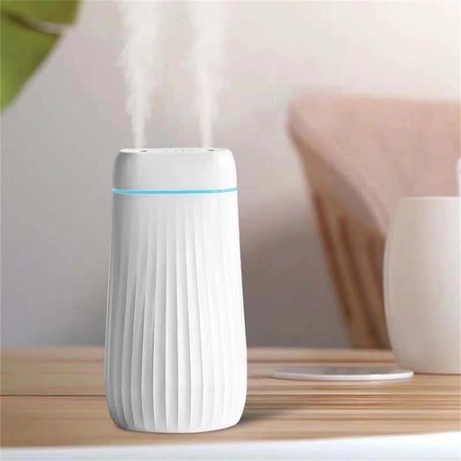 1L large-capacity double-spray Humidifier              works quietly with low noise. The upward mist
