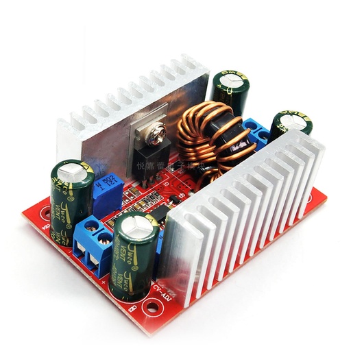 DC 400W 15A Step-up Boost Converter Constant Current Power Supply LED Driver 8.5-50V to 10-60V Voltage Charger Step Up Module