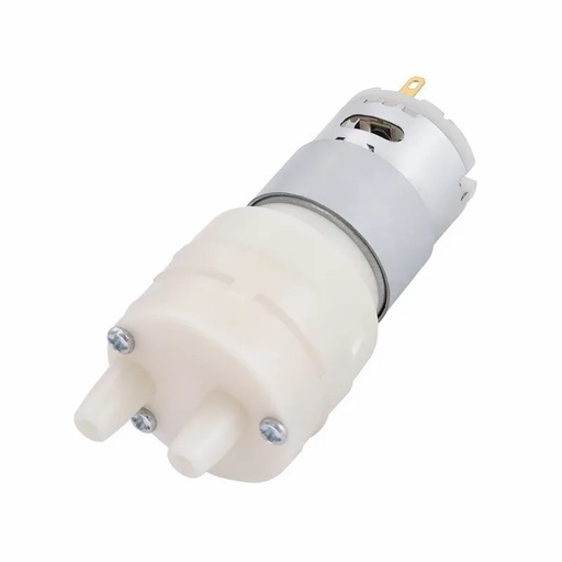 Micro Water Pump 365 Motor DC Self Priming Pump Silent Electric Diaphragm Pump Large Flow 1.45L/Min ABS Food Grade