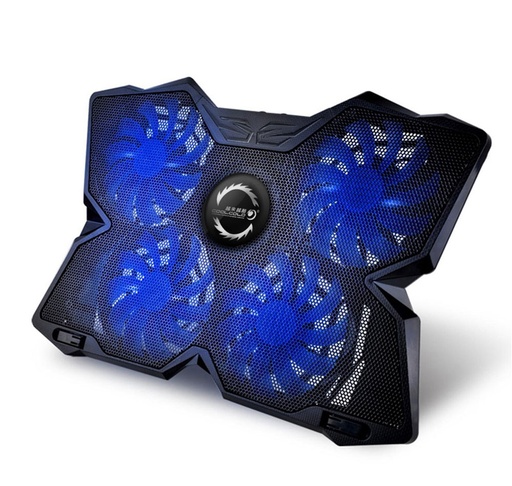 2 USB Ports Laptop Cooling Pad 4 Fans Laptop Cooler Pad Adjustable Speed Cooling Pad Notebook Stand Cooler for 14-17 Inch