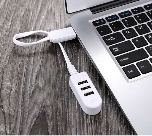 3 Port USB Hub Extend Cable Data          Transfer Device Charging USB Adapter 1.2m USB 2.0 Splitter