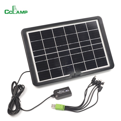 CCLAMP  6w voltage stabilized solar panel power bank mobile phone charging