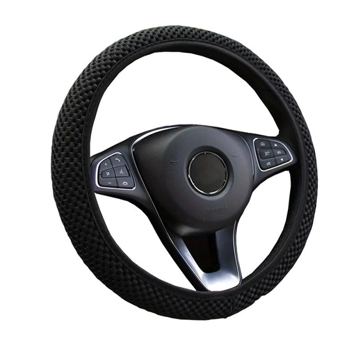 Universal Anti-slip grip elastic steering wheel cover Microfiber Breathable Ice Silk, Anti-Slip, Odorless, Easy Carry,Warm in Winter