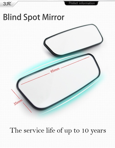 1 Pair Blind Spot Mirror Wide Angle Mirror 360 Degree Adjustable Convex Rear View Mirror Car mirror for All Universal Vehicles